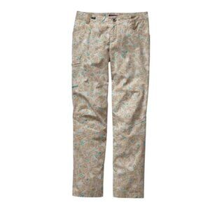 Patagonia Worn Wear W's Venga Rock Pants Quiver & Quill Howling Turquoise 8